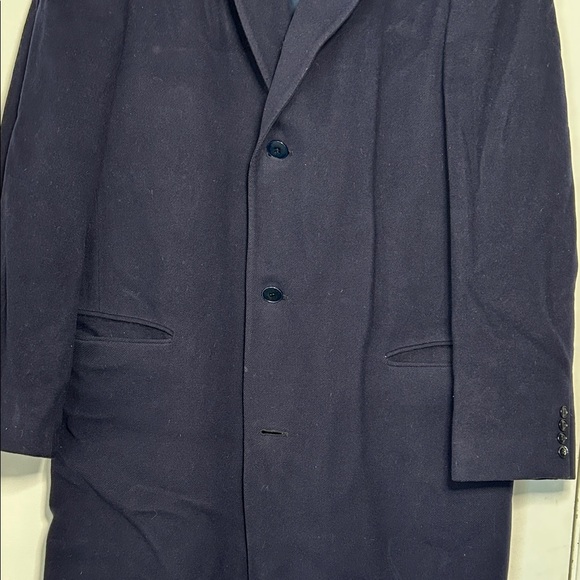 Mr Harry Couture Tailored in England Pure New Wool Trench Coat - Picture 5 of 16